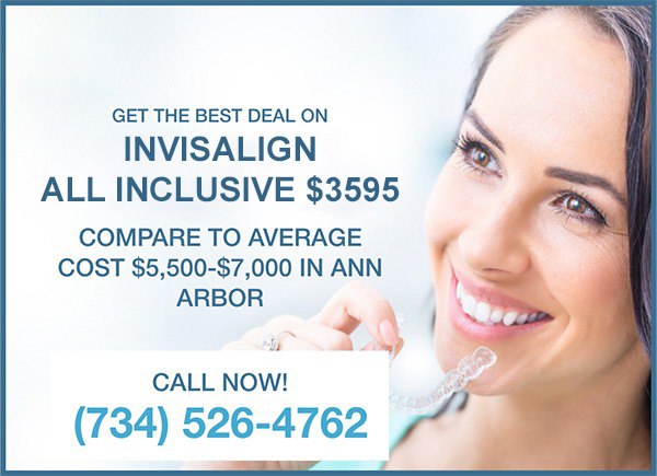 All inclusive offer for Invisalign in Ann Arbor for $3595
