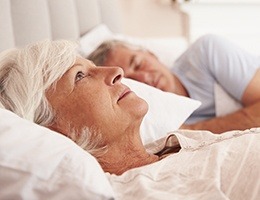 Woman who can't sleep in need of sleep apnea therapy